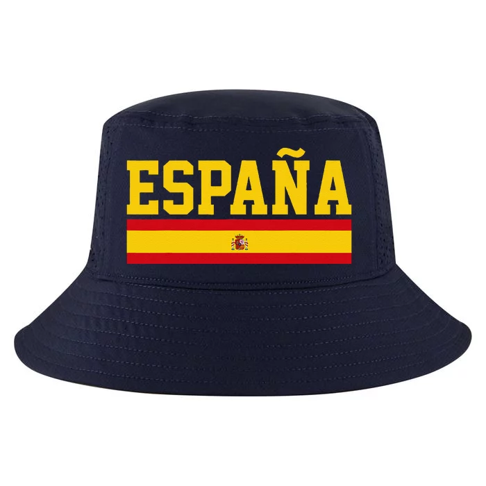 Spain Espana Spanish Flag Pride Sports Fan Soccer Gift Cool Comfort Performance Bucket Hat