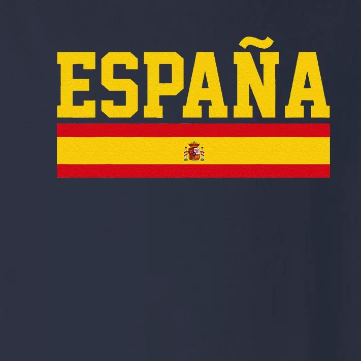 Spain Espana Spanish Flag Pride Sports Fan Soccer Gift Toddler Long Sleeve Shirt