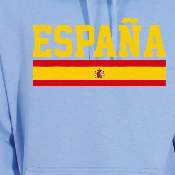 Spain Espana Spanish Flag Pride Sports Fan Soccer Gift Unisex Surf Hoodie