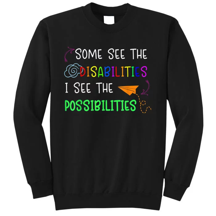 Special Education SPED Teacher Tall Sweatshirt