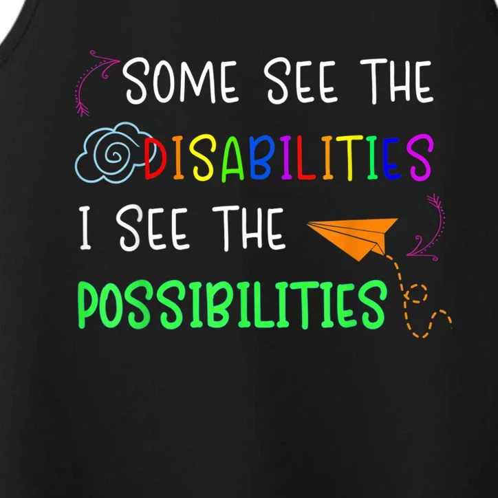 Special Education SPED Teacher Performance Tank