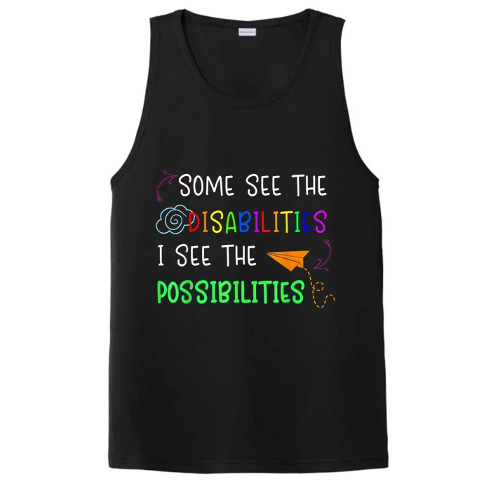 Special Education SPED Teacher Performance Tank