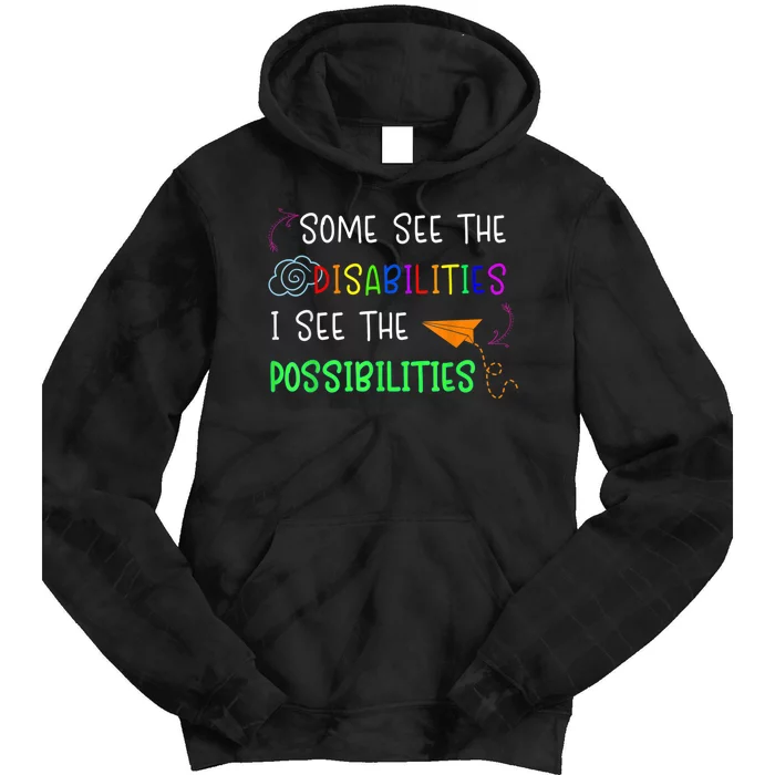 Special Education SPED Teacher Tie Dye Hoodie