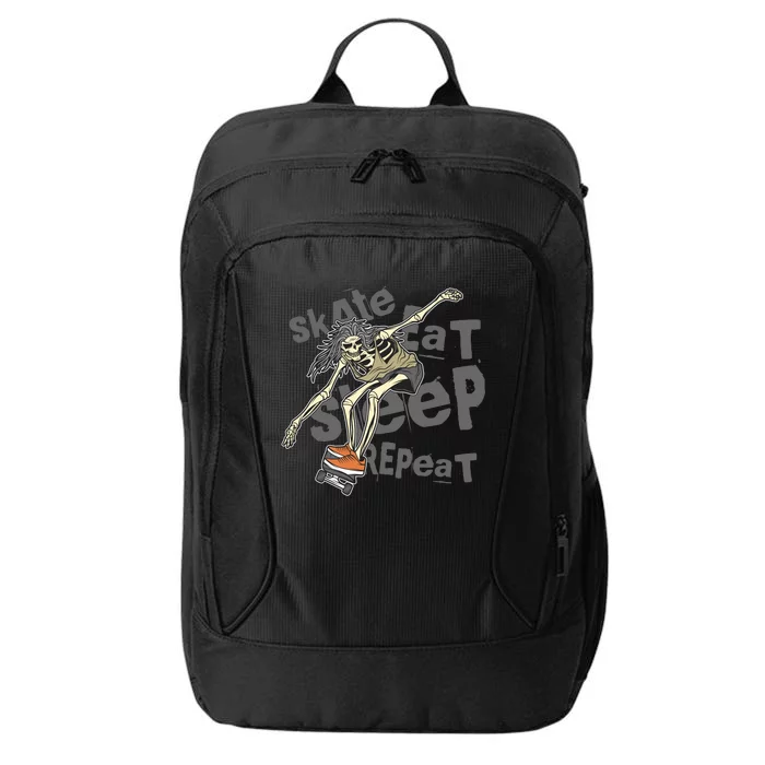 Skate Eat Sleep Repeat City Backpack