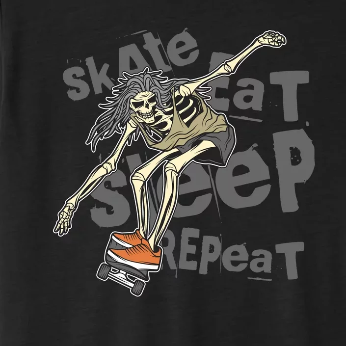 Skate Eat Sleep Repeat ChromaSoft Performance T-Shirt