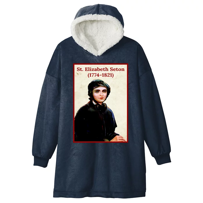 St. Elizabeth Seton Hooded Wearable Blanket