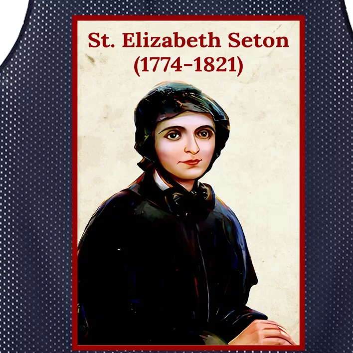 St. Elizabeth Seton Mesh Reversible Basketball Jersey Tank