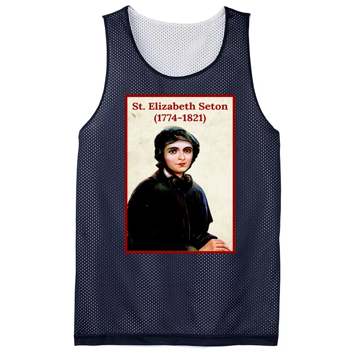 St. Elizabeth Seton Mesh Reversible Basketball Jersey Tank