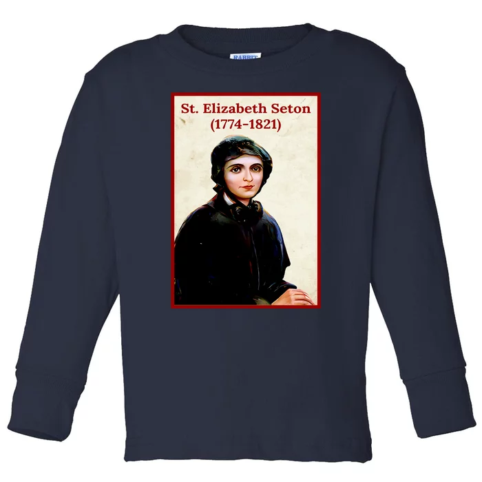 St. Elizabeth Seton Toddler Long Sleeve Shirt