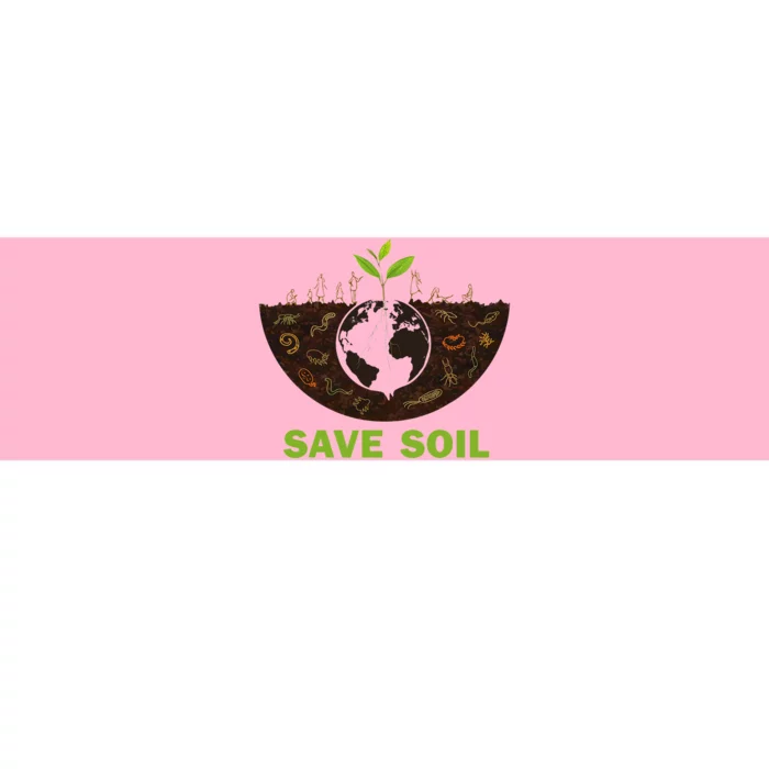 Save Earth Save Soil Movement Cute World Soil Day Bumper Sticker