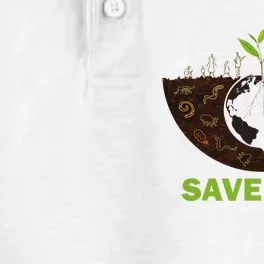 Save Earth Save Soil Movement Cute World Soil Day Dry Zone Grid Performance Polo