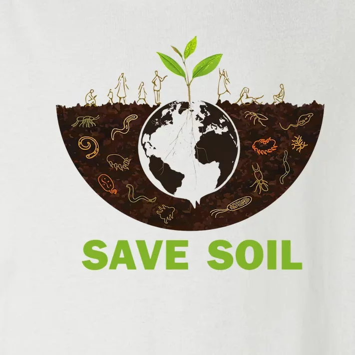 Save Earth Save Soil Movement Cute World Soil Day Toddler Long Sleeve Shirt