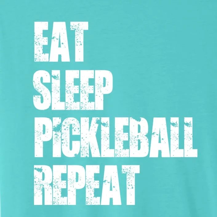 Sports Eat Sleep Pickleball Repeat Lover Gift ChromaSoft Performance T-Shirt