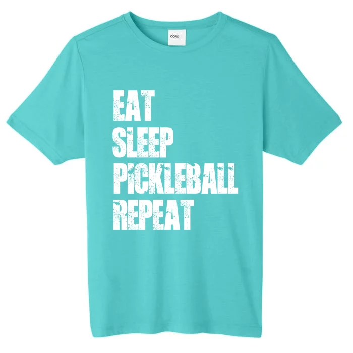 Sports Eat Sleep Pickleball Repeat Lover Gift ChromaSoft Performance T-Shirt