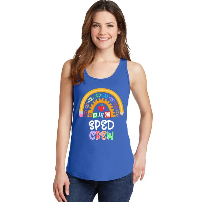 Special Education Teacher Para Special Ed Crew Sped Crew Gift Ladies Essential Tank