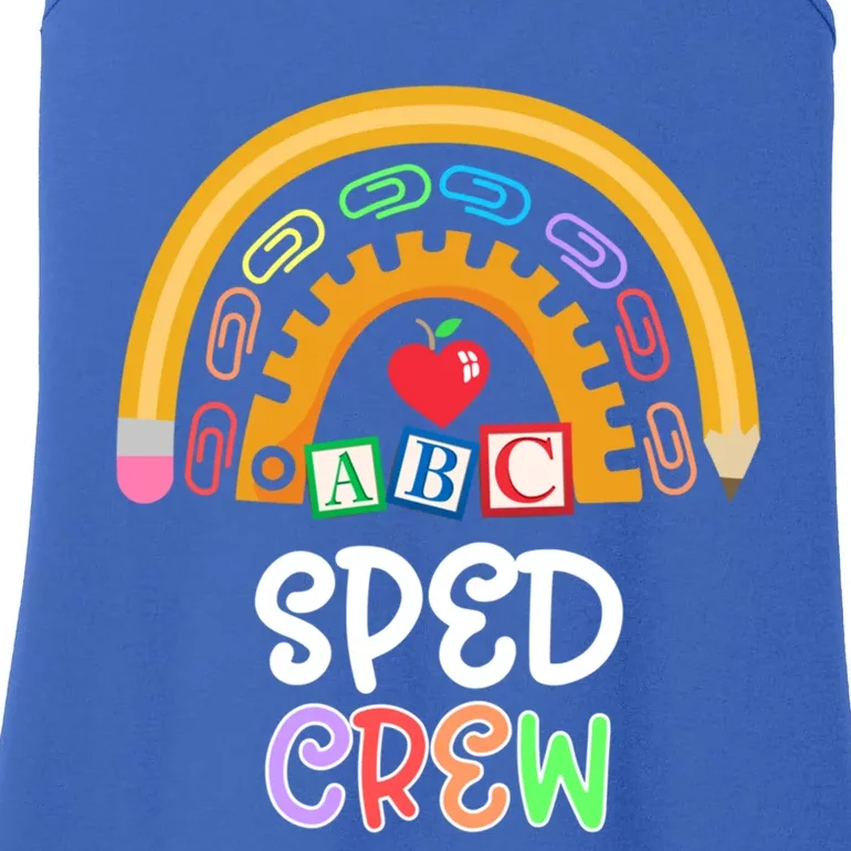 Special Education Teacher Para Special Ed Crew Sped Crew Gift Ladies Essential Tank