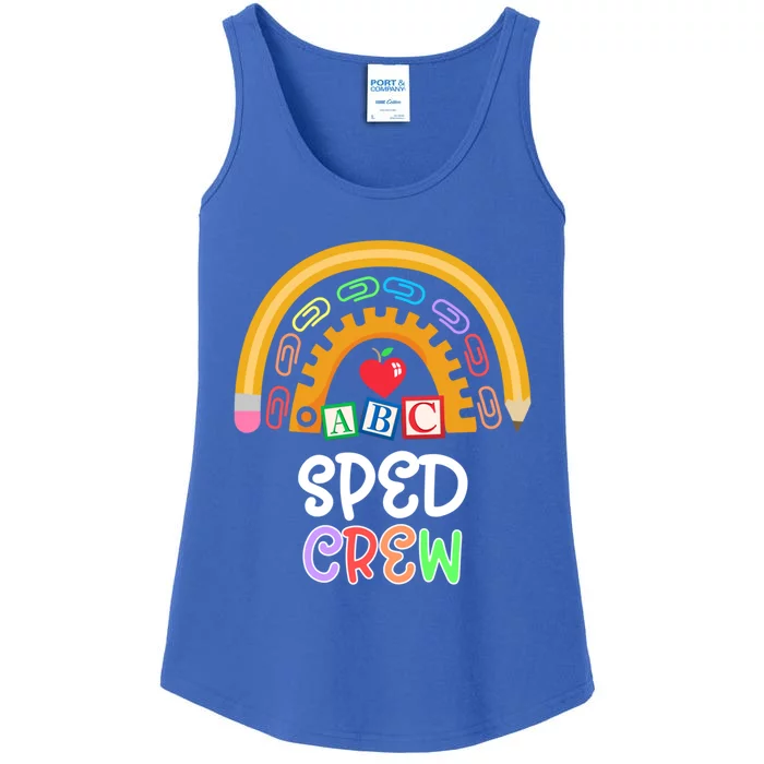 Special Education Teacher Para Special Ed Crew Sped Crew Gift Ladies Essential Tank