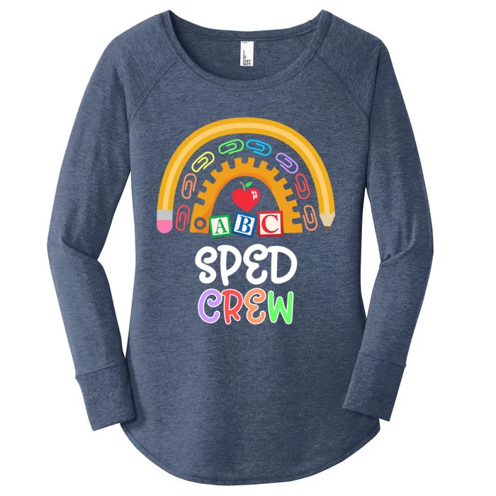 Special Education Teacher Para Special Ed Crew Sped Crew Gift Women's Perfect Tri Tunic Long Sleeve Shirt