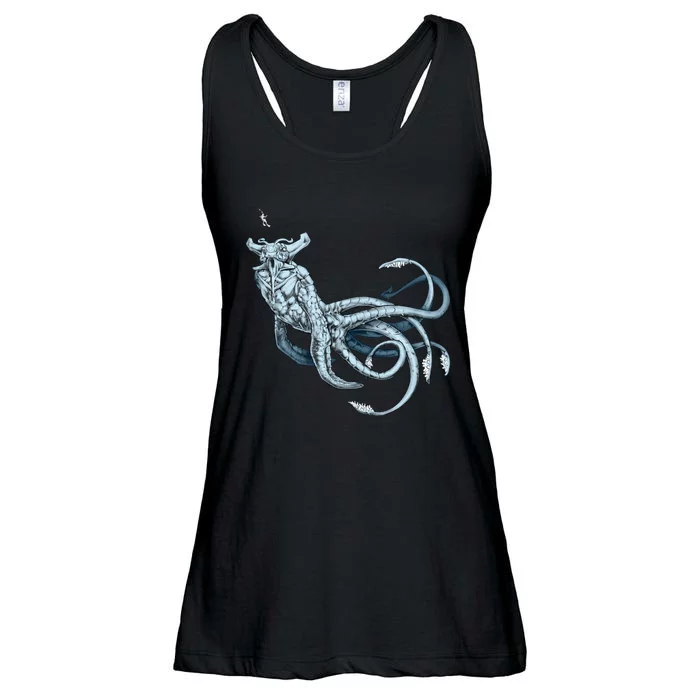 Sea Emperor Transparent Ladies Essential Flowy Tank