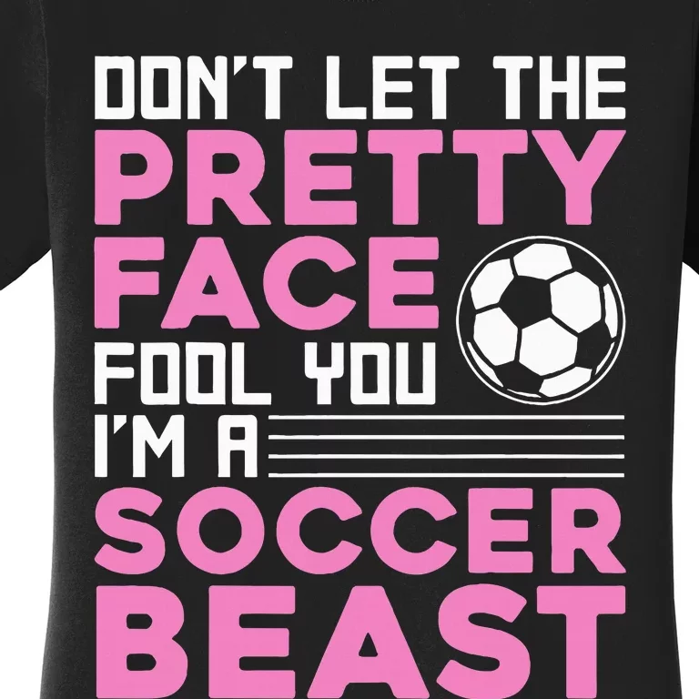 Soccer Enthusiast Trendy Sports for Female Athletes Women's T-Shirt