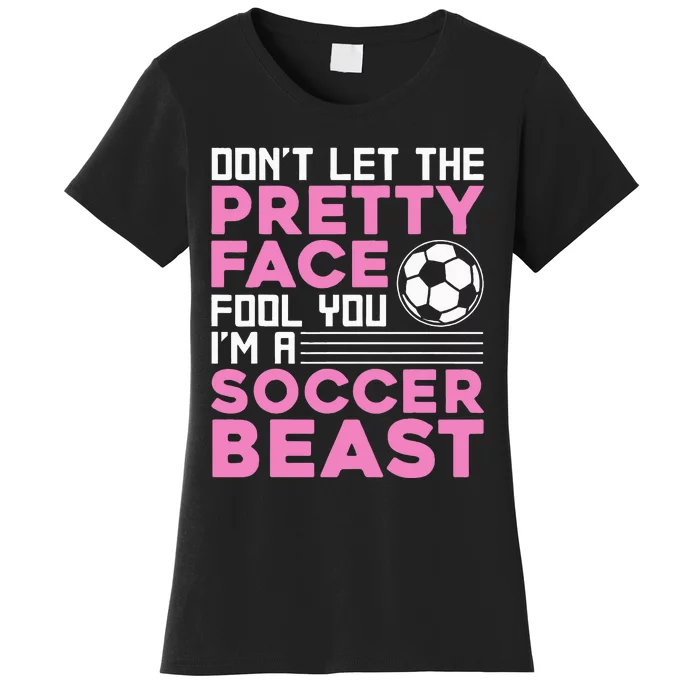 Soccer Enthusiast Trendy Sports for Female Athletes Women's T-Shirt