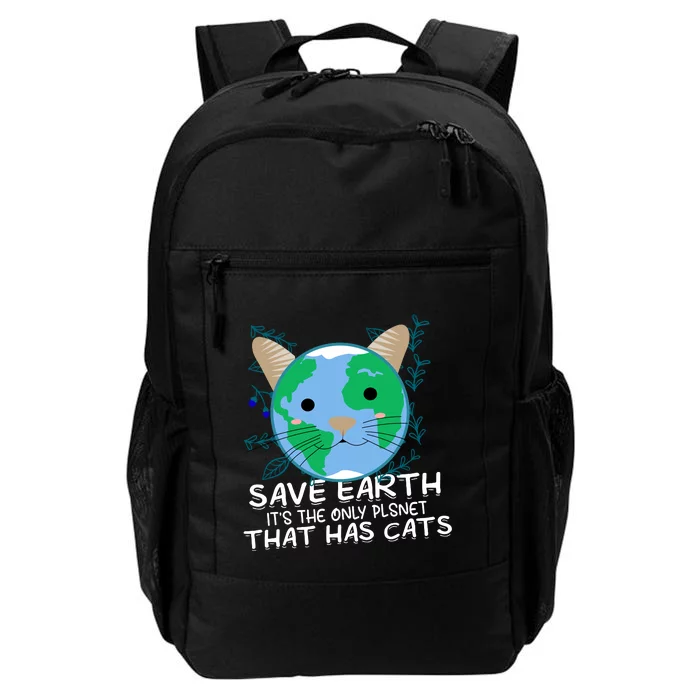 Save Earth The Only Planet With Cats Daily Commute Backpack