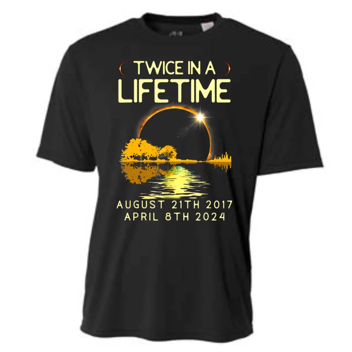 Solar Eclipse Twice In Lifetime April 08 2024 Cooling Performance Crew T-Shirt