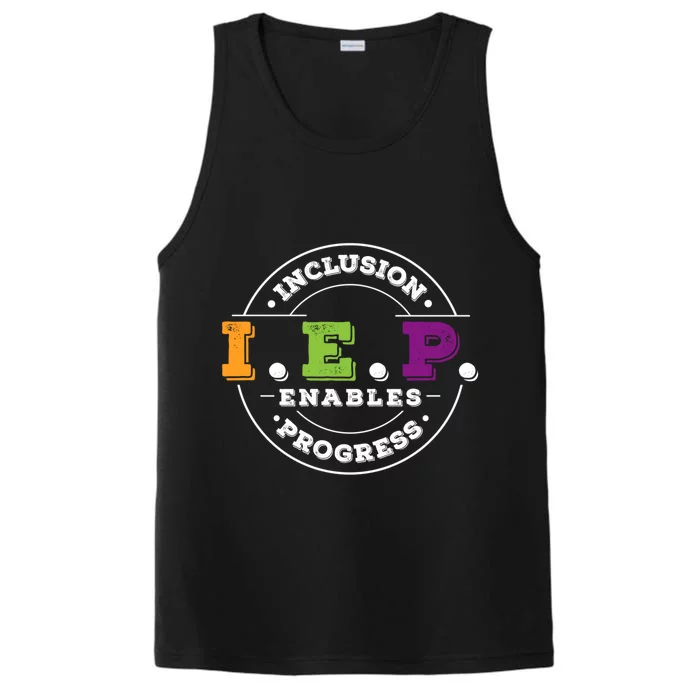 Special Ed Teacher Or Funny Special Education Teacher Gift Performance Tank