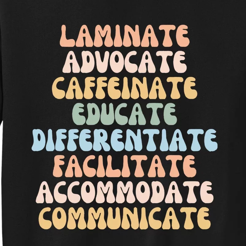 Special Education Teacher Sped Teacher Tall Sweatshirt