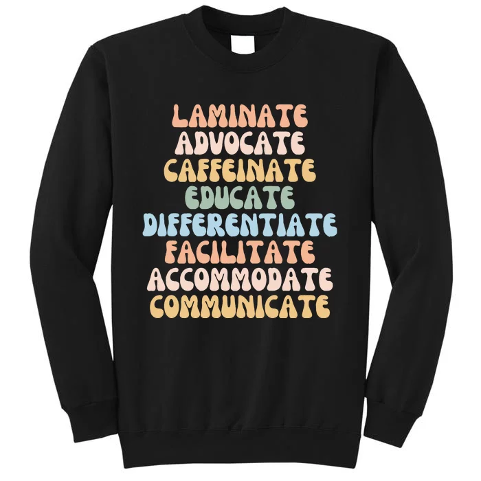 Special Education Teacher Sped Teacher Tall Sweatshirt