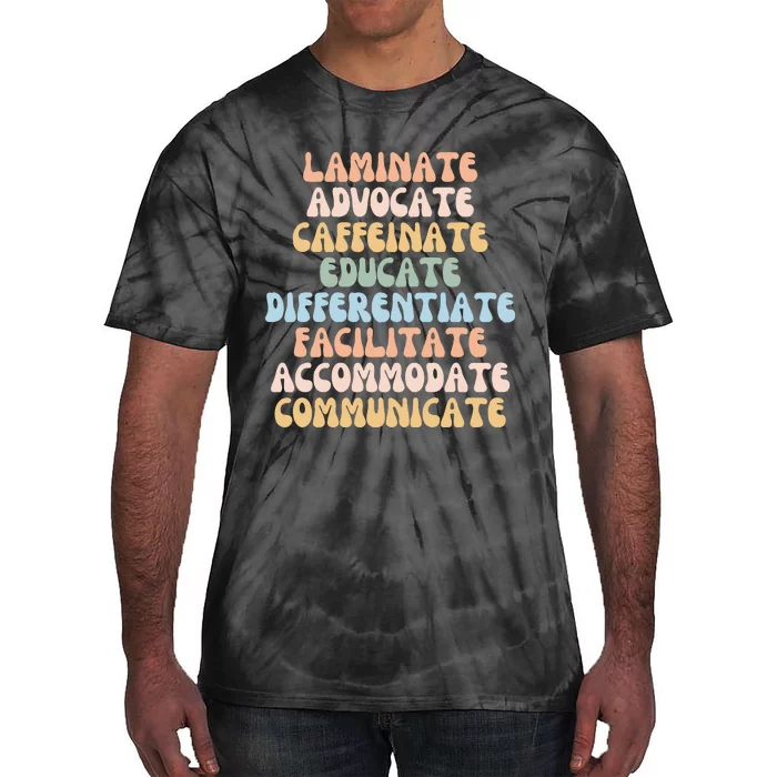 Special Education Teacher Sped Teacher Tie-Dye T-Shirt