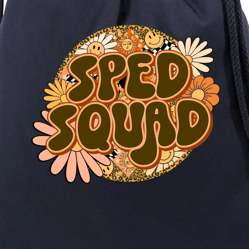 Special Education Team Sped Squad Special Drawstring Bag