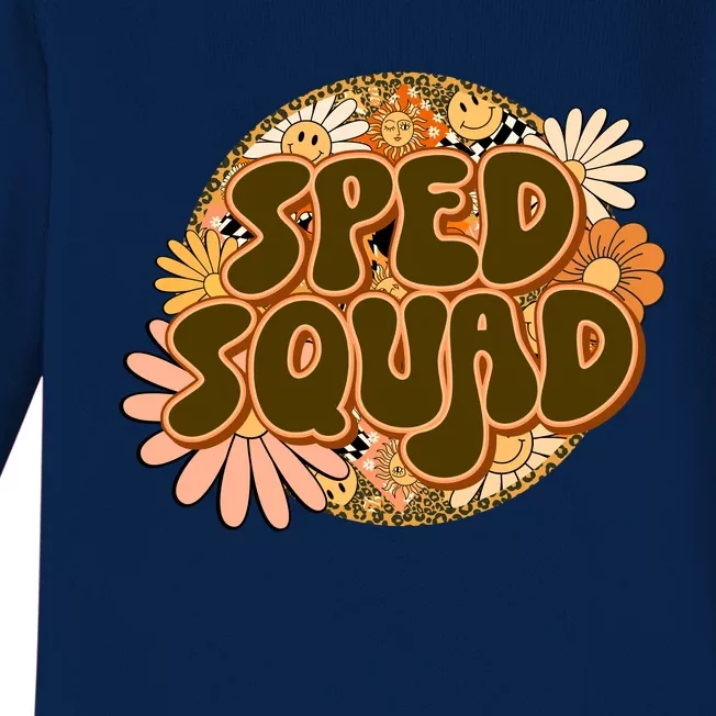 Special Education Team Sped Squad Special Baby Long Sleeve Bodysuit