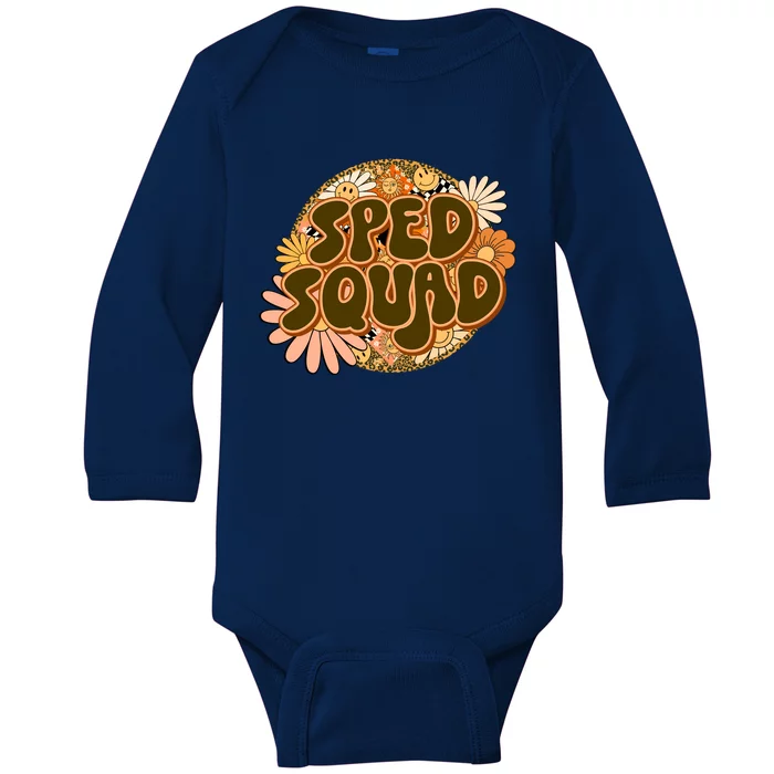 Special Education Team Sped Squad Special Baby Long Sleeve Bodysuit