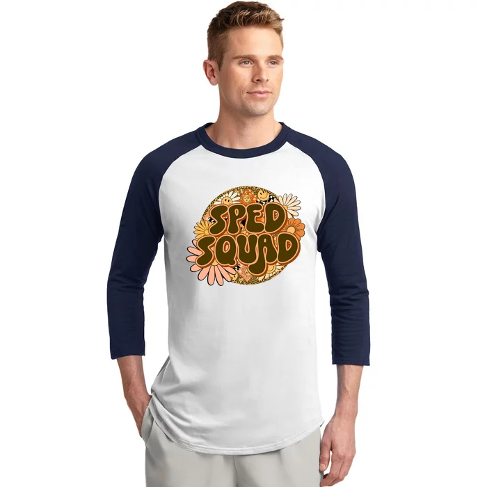 Special Education Team Sped Squad Special Baseball Sleeve Shirt