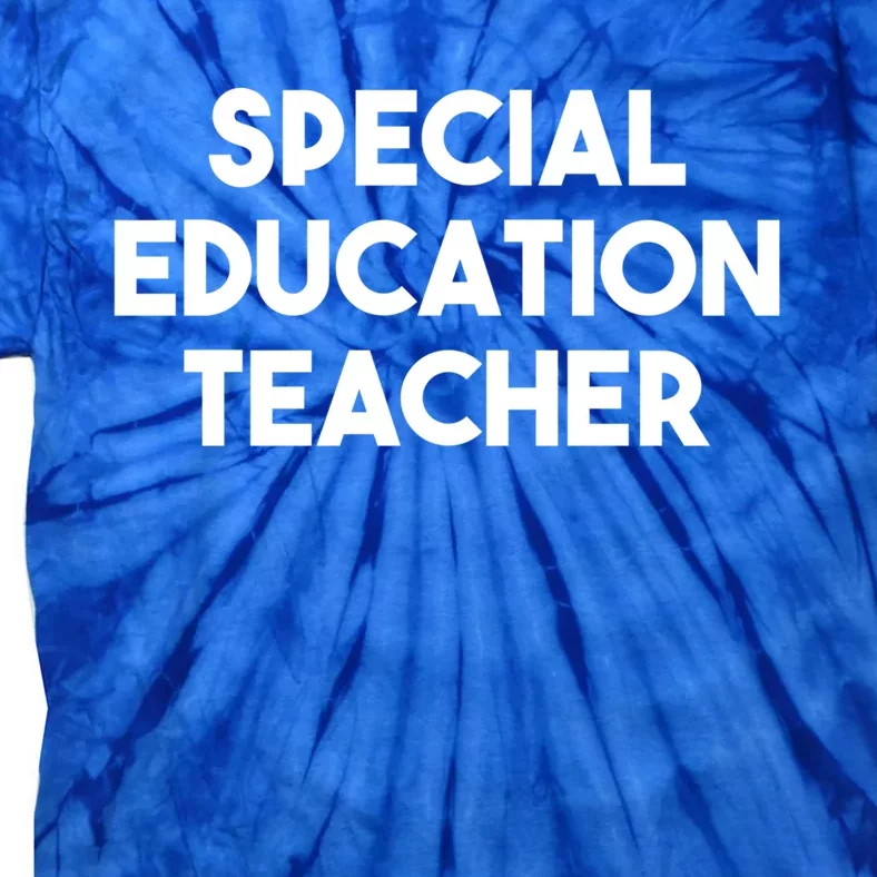 Special Education Teacher Gift Tie-Dye T-Shirt