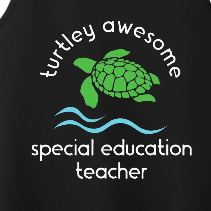 Special Education Teacher Performance Tank