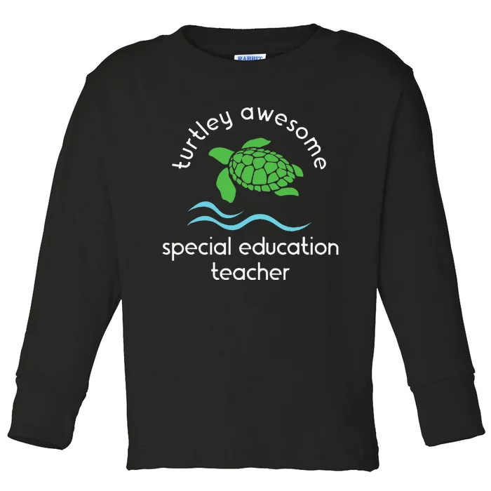 Special Education Teacher Toddler Long Sleeve Shirt