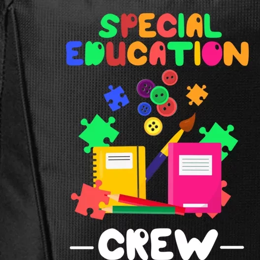 Special Ed Teacher Or Funny Special Education Teacher Gift City Backpack