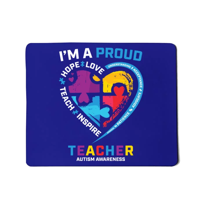 Special Ed Teacher Autism Awareness Funny Gift Autism Teachers Great Gift Mousepad