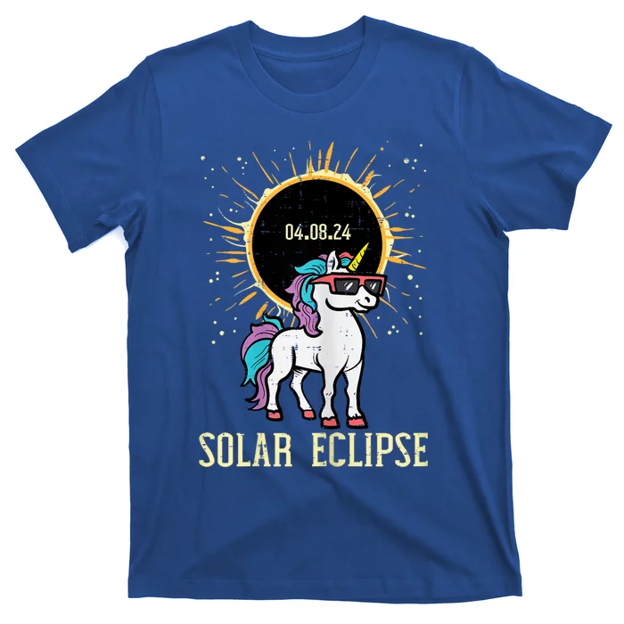 Solar Eclipse Unicorn 04.08.24 Teen T-Shirt