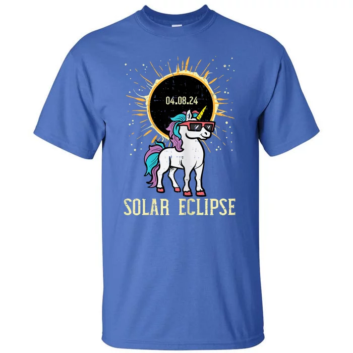 Solar Eclipse Unicorn 04.08.24 Teen Tall T-Shirt