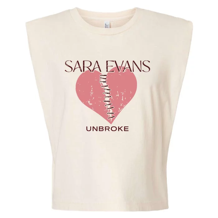 Sara Evans Unbroke Garment-Dyed Women's Muscle Tee