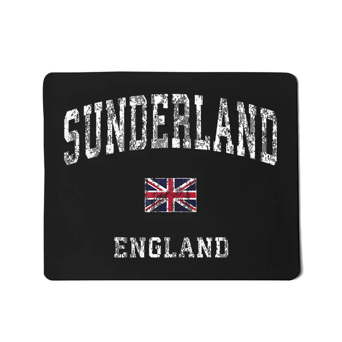 Sunderland England Vintage Athletic Sports Mousepad