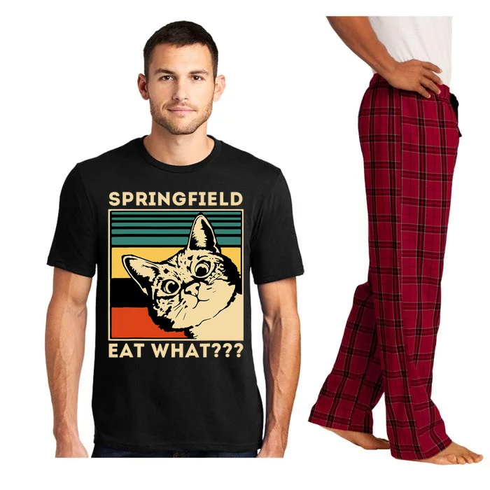 Springfield Eat What TheyRe Eating Dogs Cats Pets Trump Pajama Set