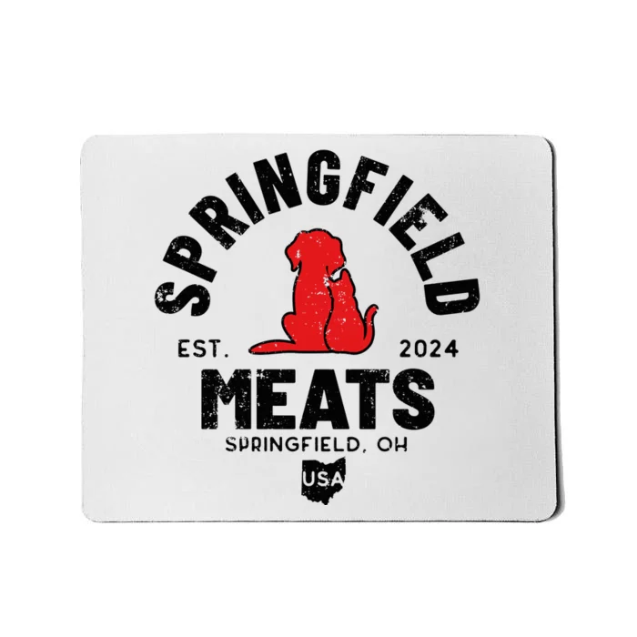 Springfield Eat What TheyRe Eating Dogs Cats Pets Trump Mousepad