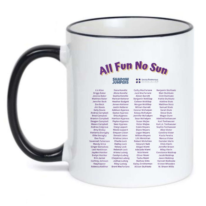 Sun Escape Weekend 2024 Front & Back Black Color Changing Mug