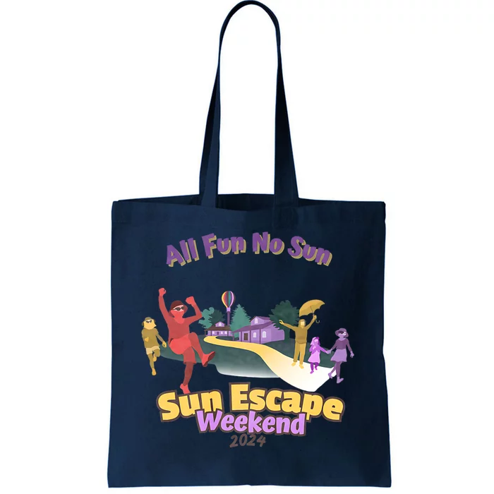 Sun Escape Weekend 2024 Front & Back Tote Bag