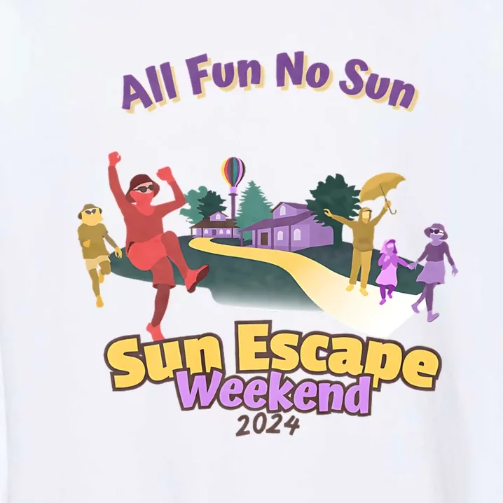 Sun Escape Weekend 2024 Front & Back Garment-Dyed Sweatshirt