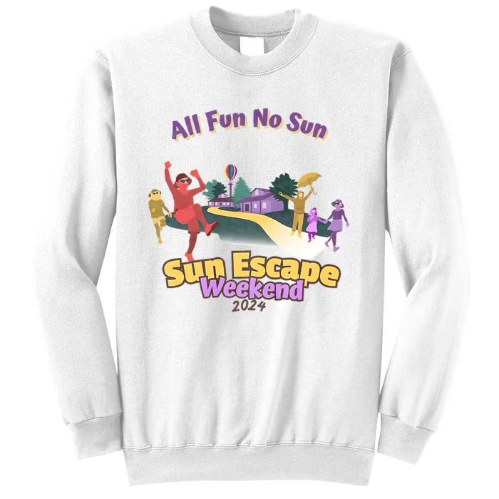 Sun Escape Weekend 2024 Front & Back Sweatshirt